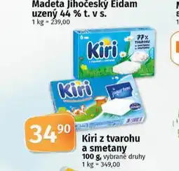 Coop Kiri z tvarhu a smetany nabídka