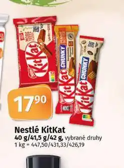 Coop Nestlé kitkat nabídka