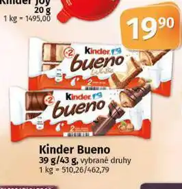 Coop Kinder bueno nabídka