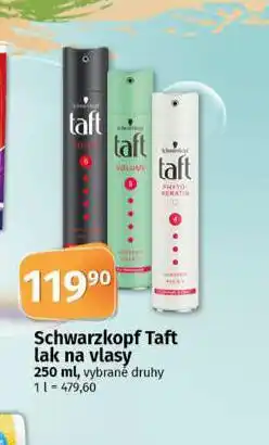 Coop Schwarzkopf taft lak na vlasy nabídka