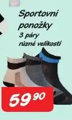 COOP DISKONT Sportovní ponožky nabídka