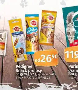 Coop Pedigree snack pro psy nabídka