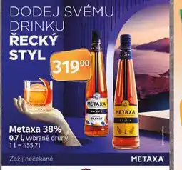 Coop Metaxa 38% nabídka