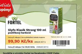 Coop Fortel glyfo klasik strong nabídka