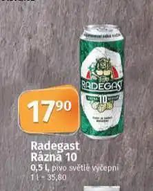 Coop Pivo radegast rázná 10 nabídka