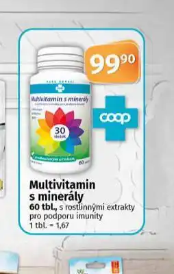 Coop Multivitamin s minerály nabídka