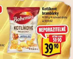 Albert Bohemia kotlíkové brambůrky nabídka