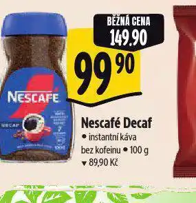 Albert Káva nescafé decaf nabídka