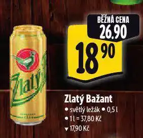 Albert Pivo zlatý bažant nabídka