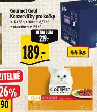 Albert Gourmet gold konzervy pro kočky nabídka