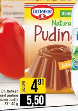 Jip Dr.Oetker Naturamyl puding nabídka