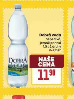 Billa Dobrá voda neperlivá nabídka