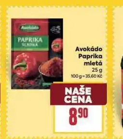 Billa Avokádo paprika mletá nabídka