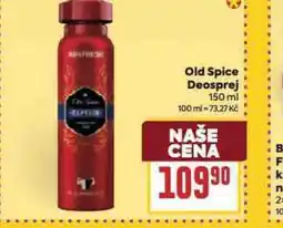 Billa Old spice deosprej nabídka