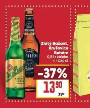 Billa Pivo zlatý bažant nabídka