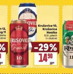 Billa Pivo krušovice 10 nabídka