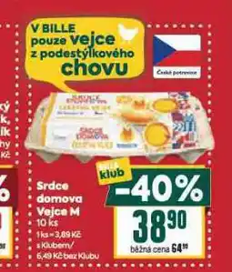 Billa Vejce m 10 ks nabídka