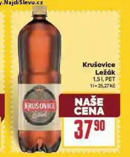 Billa Pivo krušovice 12 královský ležák nabídka