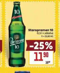 Billa Pivo staropramen 10 nabídka