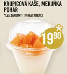 Jip Krupicová kaše, Meruňka pohár nabídka