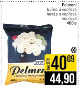 Jip Pelmeni nabídka
