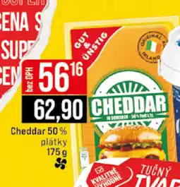 Jip Cheddar 50% plátky nabídka