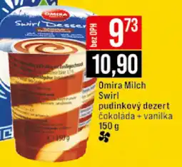 Jip OMIRA Milch Swirl pudinkový dezert nabídka