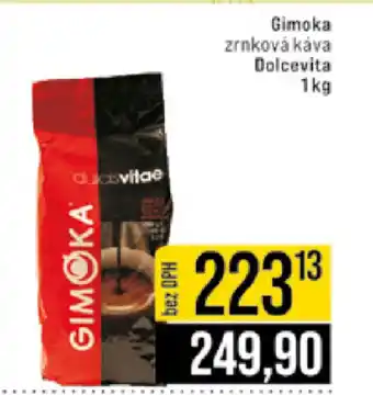 Jip GIMOKA zrnková káva Dolcevita nabídka