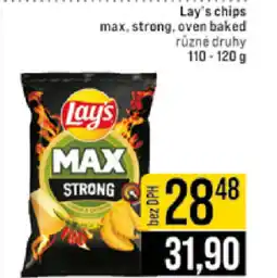 Jip LAY'S Chips max, strong, oven baked nabídka