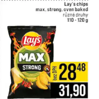 Jip LAY'S Chips max, strong, oven baked nabídka