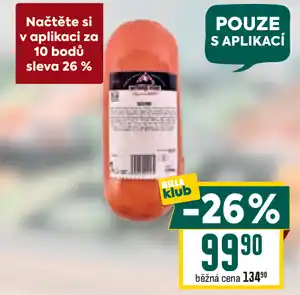 Billa Sekaná 890g nabídka