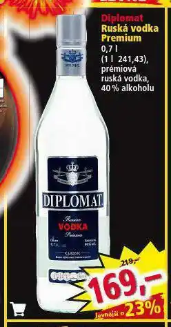 Diplomat ruská vodka