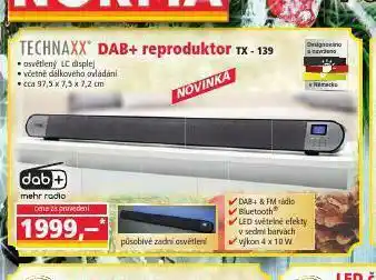 Dab+ reproduktor