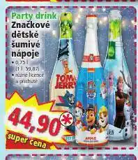 Norma Značkové dětské šumivé nápoje nabídka