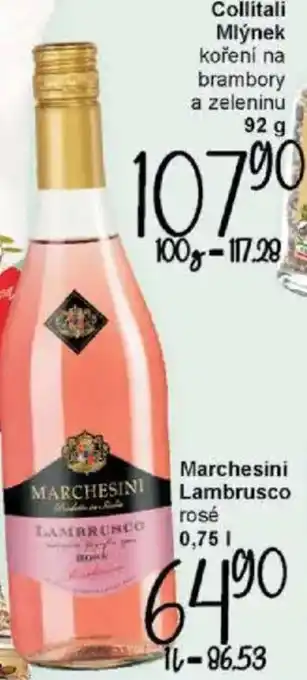 Jip Marchesini Lambrusco rosé nabídka