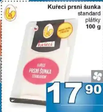 Jip Kuřecí prsní šunka standard nabídka