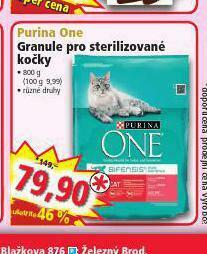 Norma Purina one granule pro kočky nabídka