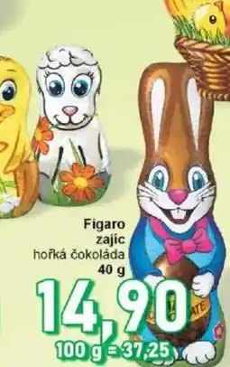 Jip Figaro zajíc hořká čokoláda nabídka