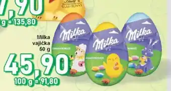 Jip Milka vajíčka nabídka