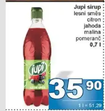 Jip Jupi sirup lesní směs nabídka