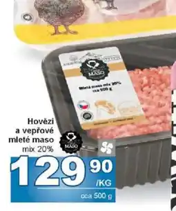 Jip Hovězí a vepřové mleté maso mix 20% nabídka