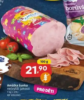 Coop Amálka šunka nejvyšší jakosti nabídka