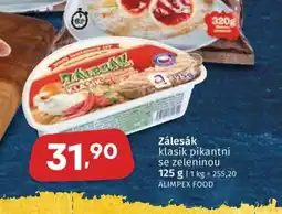 Coop Zálesák klasik pikantní se zeleninou nabídka