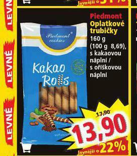 Norma Oplatkové trubičky nabídka