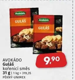 Coop Avokádo guláš nabídka