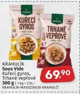 Coop KRAHULIK Sous Vide nabídka