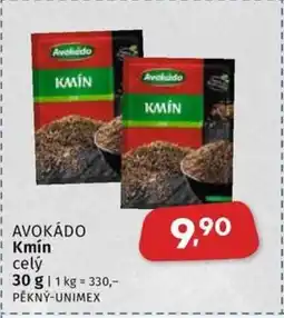 Coop AVOKÁDO Kmín nabídka