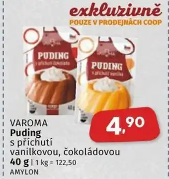 Coop VARO Puding nabídka