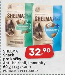 Coop SHELMA Snack pro kočky nabídka