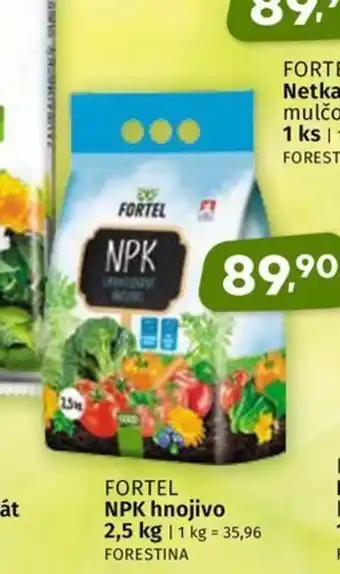 Coop FORTEL NPK hnojivo nabídka